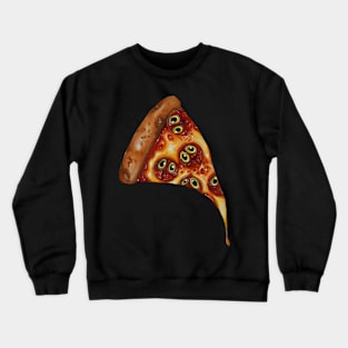 Owlroni pizza Crewneck Sweatshirt